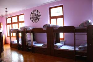 Postel nebo postele na pokoji v ubytování New York Hostel