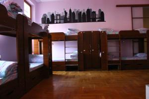 Postel nebo postele na pokoji v ubytování New York Hostel