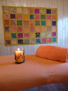 Letto o letti in una camera di Manoir des Chanterelles