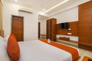 TV a/nebo společenská místnost v ubytování Hotel Avista