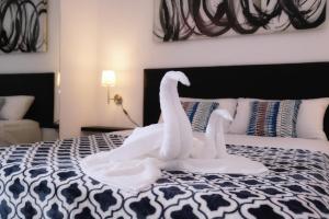 Katil atau katil-katil dalam bilik di D´Gecko Hotel