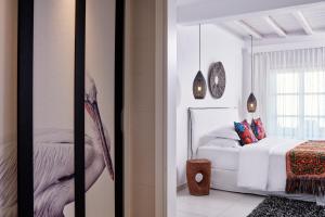 Posezení v ubytování Myconian Villa Collection - Preferred Hotels & Resorts