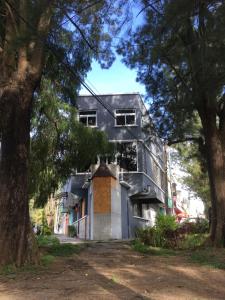 Bygningen som vandrehjemmet ligger i