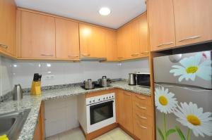 Kuchyňa alebo kuchynka v ubytovaní Apartment Mexica