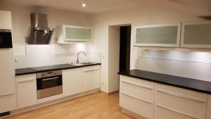 Kuchyňa alebo kuchynka v ubytovaní Apartment Bergverliebt