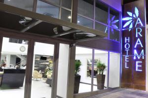 Vstupní hala nebo recepce v ubytování Arame Hotel