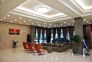 Posezení v ubytování Jeju Noblesse Hotel