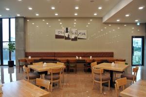 Posezení v ubytování Jeju Noblesse Hotel
