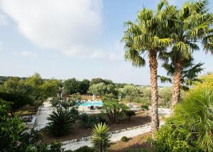 Utsikt över poolen vid Agriturismo Villa Flavia eller i närheten