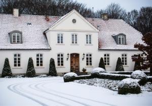 Louiselund Bed & Breakfast v zimě