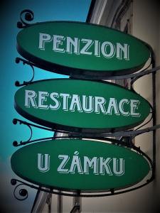 Certifikát, hodnocení, plakát nebo jiný dokument vystavený v ubytování Guest House U Zámku