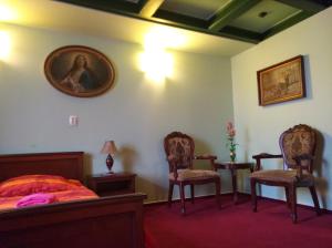 Posezení v ubytování Guest House U Zámku
