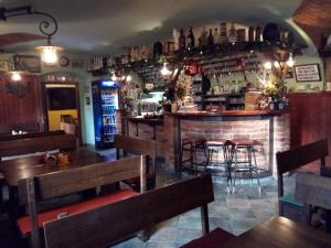 Lounge nebo bar v ubytování Guest House U Zámku