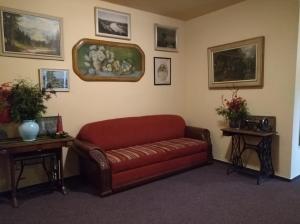 Posezení v ubytování Guest House U Zámku