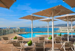Bazén v ubytování Melia Palma Bay nebo v jeho okolí