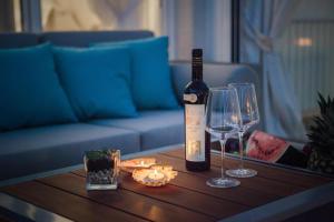 Nápoje v ubytovaní Luxury apartment Loreta
