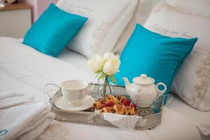 Posteľ alebo postele v izbe v ubytovaní Luxury apartment Loreta