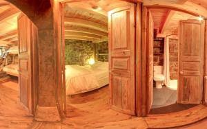 A bathroom at Cabañas con Encanto