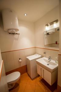 Phòng tắm tại Unique Apt 250m from the Charles Bridge