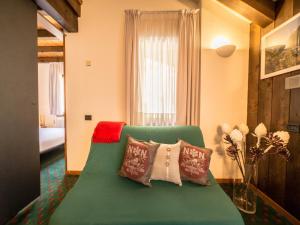 Ένα ή περισσότερα κρεβάτια σε δωμάτιο στο Residence Apfel