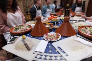 Cibo presso il riad o nelle vicinanze