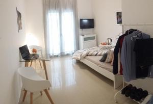 Postel nebo postele na pokoji v ubytování Nafplion Smart Apartment