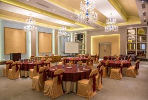 Posezení v ubytování Swosti Chilika Resort + 37 fotografií