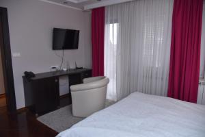 Postel nebo postele na pokoji v ubytování B&B Park