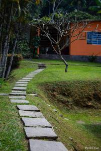 Um jardim em Pousada Bela Vista