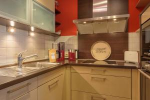 Dapur atau dapur kecil di FeWo MeeresTraum