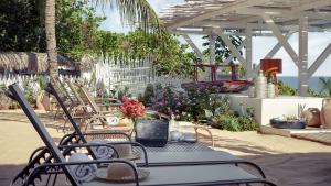 Um jardim em The Chili Beach Private Resort