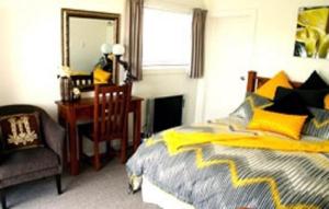 Noah's Boutique Accommodation Moeraki 객실 침대