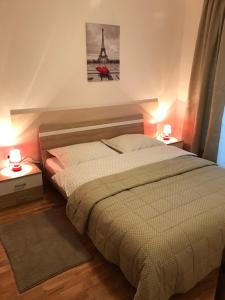 Postel nebo postele na pokoji v ubytování Apartment Vita Moela 23 & 24