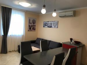 Posezení v ubytování Apartment Vita Moela 23 & 24