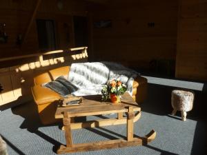 Posezení v ubytování Hôtel l'Edelweiss