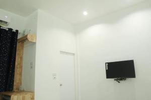 TV a/nebo společenská místnost v ubytování SB Inn