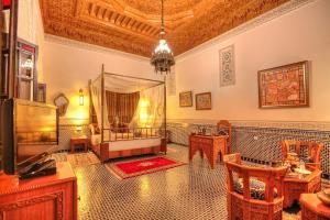 Posezení v ubytování Riad El Amine Fès - Historic Hotels Worldwide