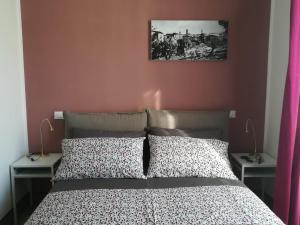 Postel nebo postele na pokoji v ubytování B&B la cascata