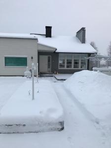 Scandinavian Style Villa v zimě