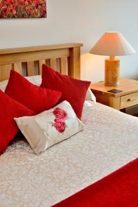 Postel nebo postele na pokoji v ubytování Peggyslea Farm B&B