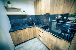 Cucina o angolo cottura di Dmuchawiec Łukęcin