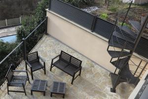 Balkón nebo terasa v ubytování Casa Bielsa