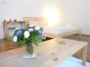 Postel nebo postele na pokoji v ubytování Apartment Maya's + 9 fotografií