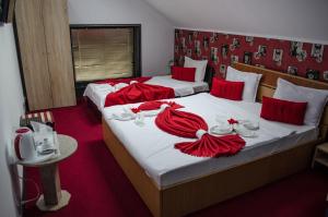 Postel nebo postele na pokoji v ubytování City Lux Villa