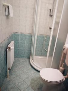 Koupelna v ubytování Hotel Rakov Skocjan