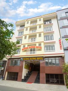 a building with a building nursing nursing hotel at Huong Duong Hotel Lao Cai in Lao Cai