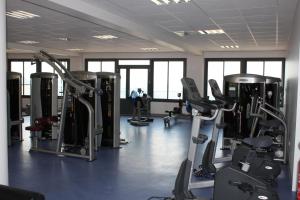 Das Fitnesscenter und/oder die Fitnesseinrichtungen in der Unterkunft Les Hauts du Gevaudan
