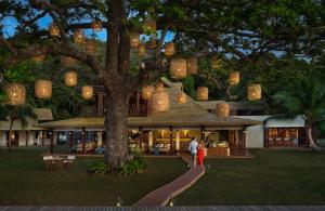 Zahrada ubytování Six Senses Zil Pasyon, Seychelles