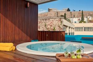 Bazén v ubytování Herodion Hotel nebo v jeho okolí