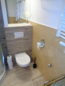 Koupelna v ubytování Apartament Happy